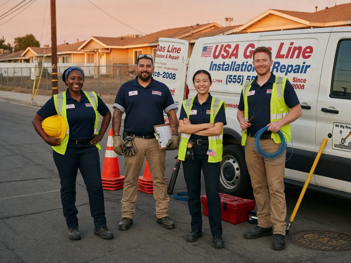Gas Line Installation company in Orient, IL